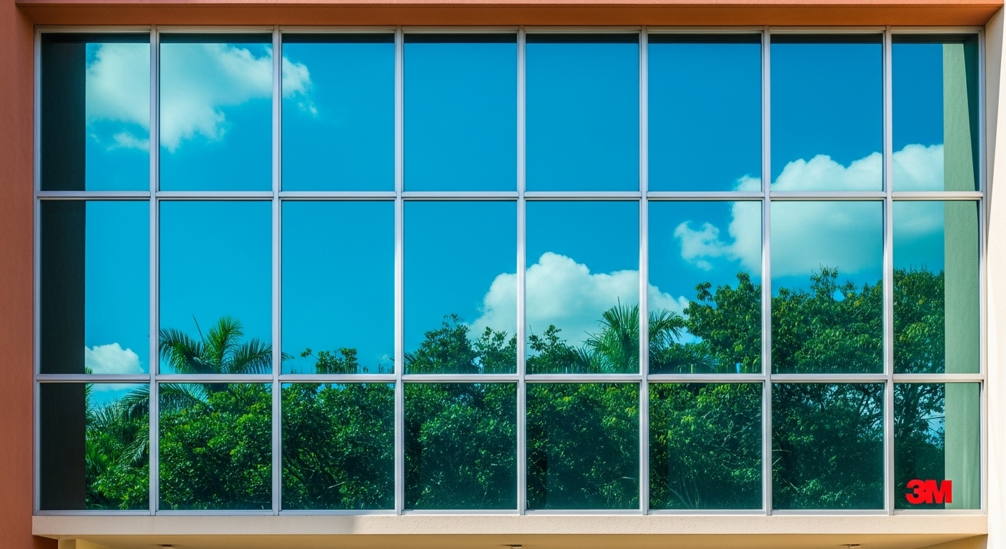 Equipo de Brainy Windows Film instalando película para ventanas en México