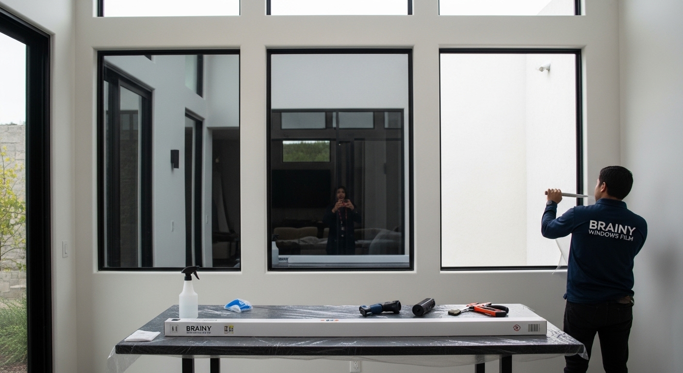 pelicula de control solar para ventanas